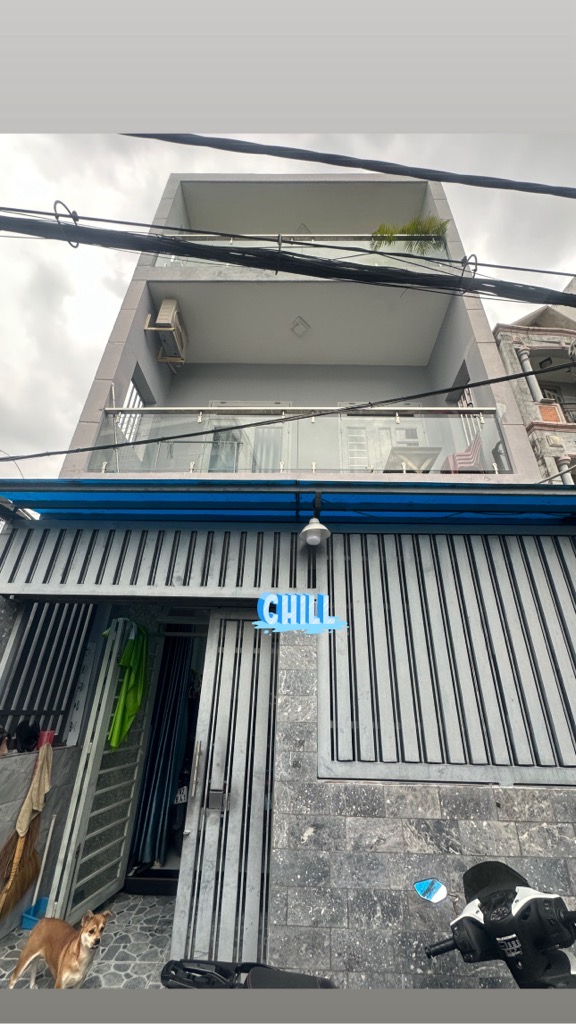 Nhà mới Phan Văn Trị gần Lotte, 86m2, 4 tầng, 4 phòng ngủ, Quận Gò Vấp